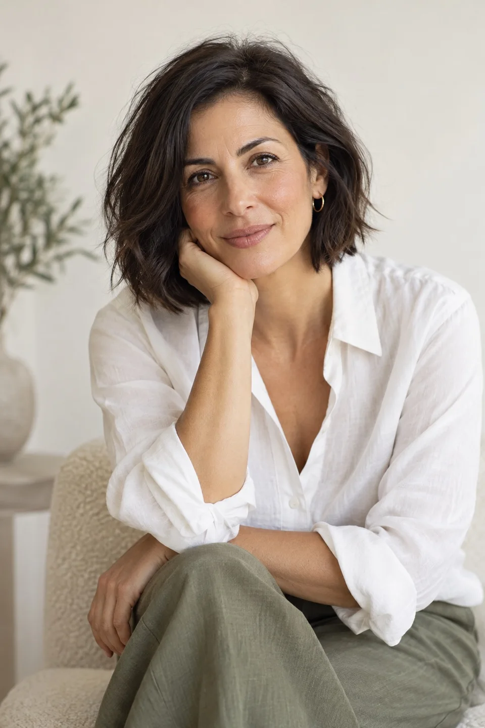 Portrait of fictional co-founder Mara Bennett